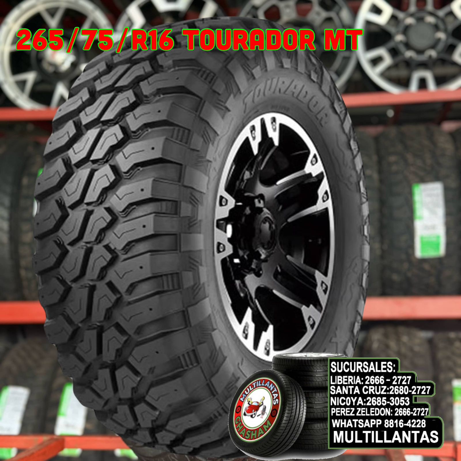 265/75/R16 TOURADOR MT-LT X FORCE 10PR